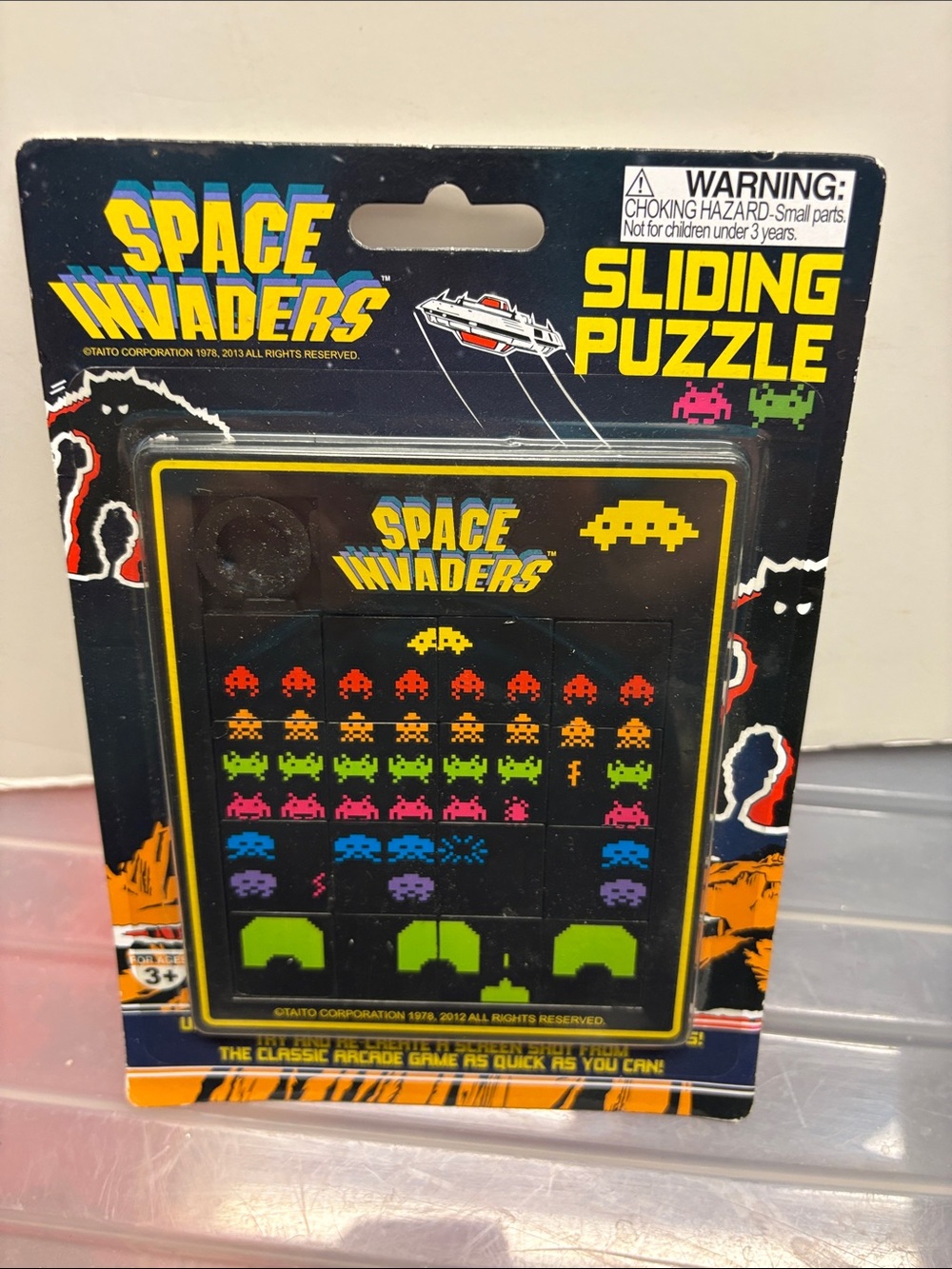 Space Invaders Sliding Puzzle